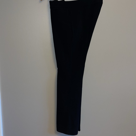 ELIE TAHARI | Black Straight Leg High Waisted Stretch Wool Trousers - sz 6 - Picture 3 of 11